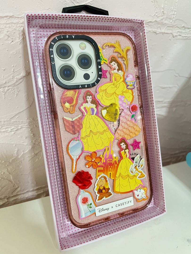 Authentic Casetify Disney Princess Belle iPhone 13 Pro Max, Mobile