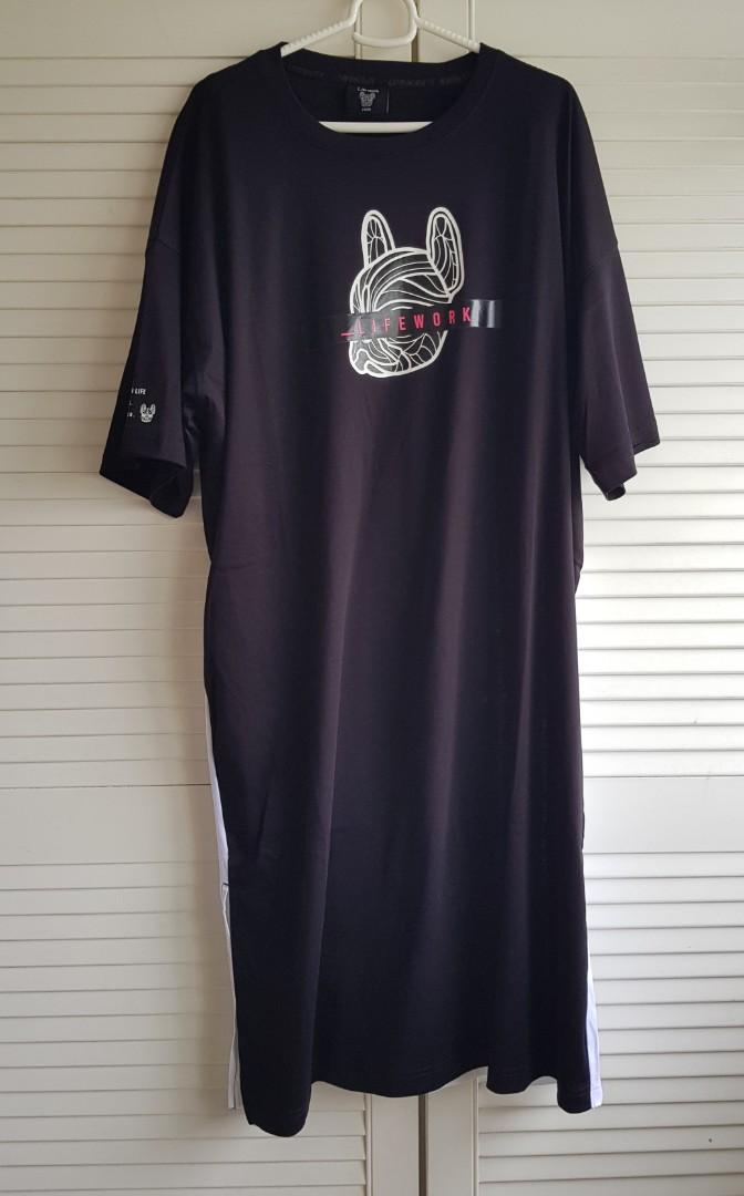 Authentic Korea Lifework brand Tee-Dress, Women's Fashion, Dresses ...