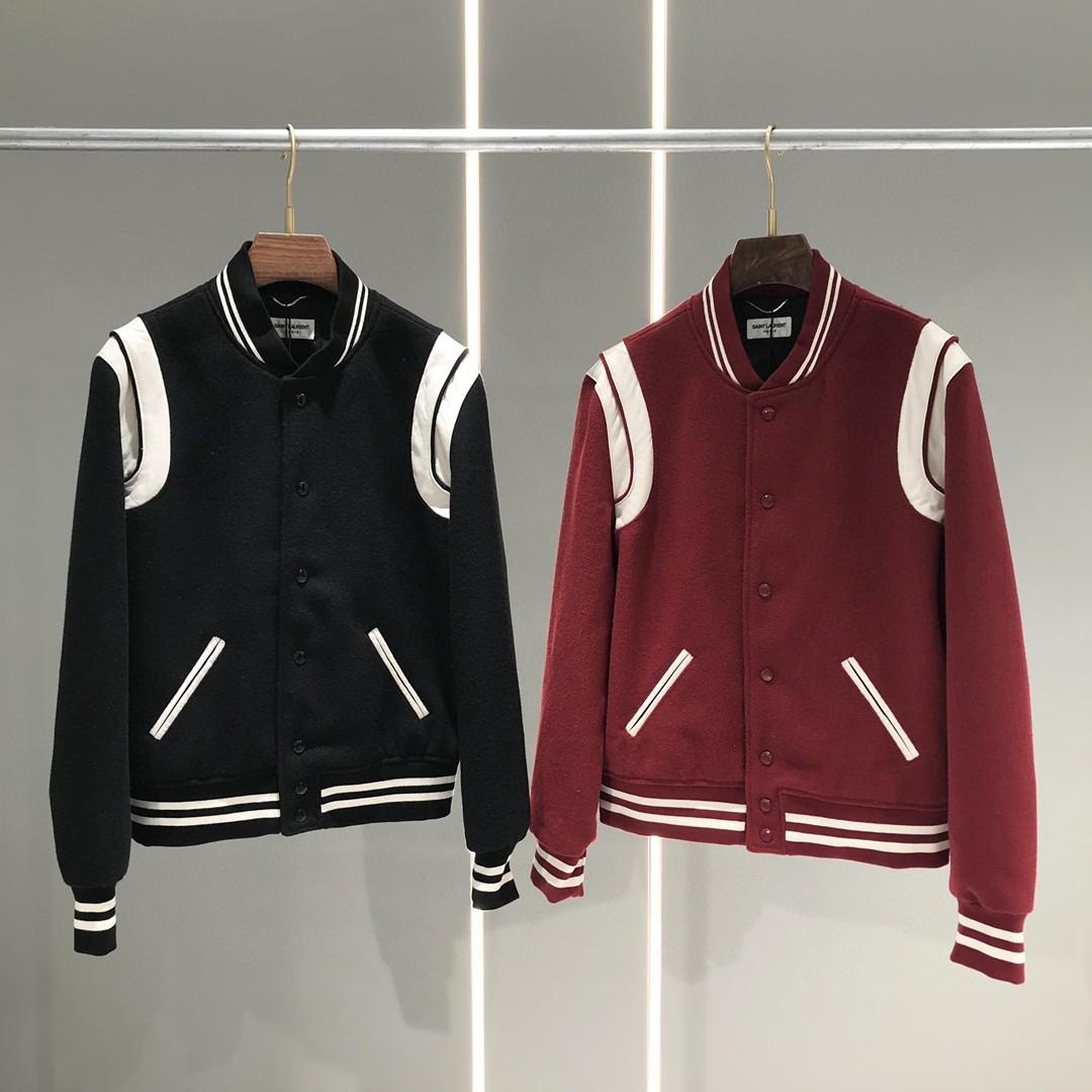 Ysl baseball jacket 2025