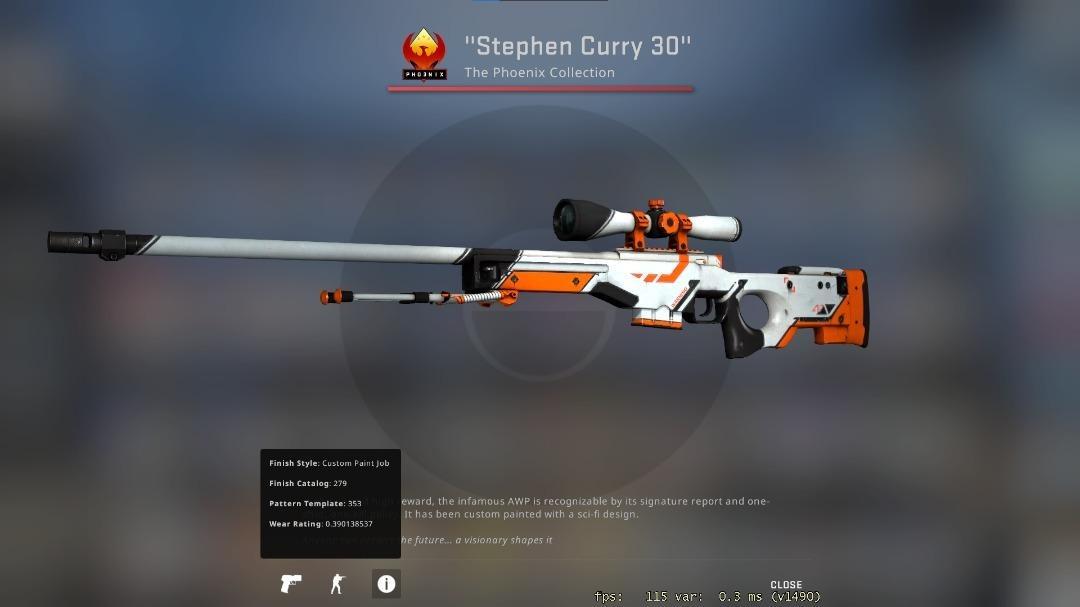 Awp Asiimov well worn, Video Gaming, Video Games, Others on Carousell