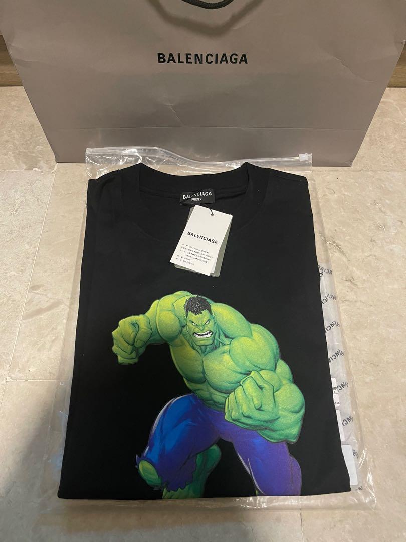 balenciaga hulk t shirt