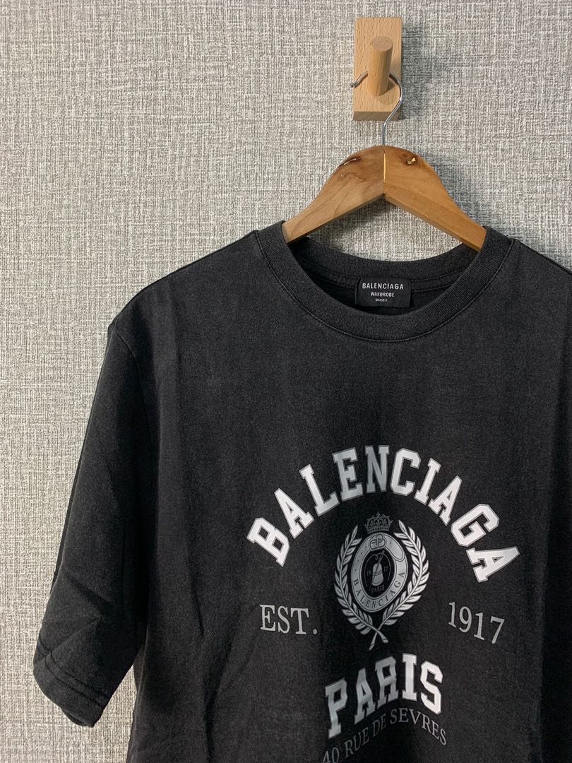 Balenciaga Acid Wash Shirt (Large), Men's Fashion, Tops & Sets, Tshirts ...