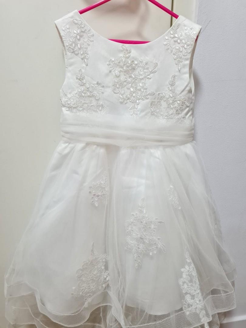 White dress online for kindergarten graduation