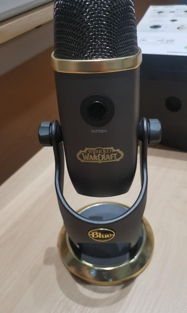 Blue Yeti X Professional USB Condenser Microphone WoW (War of