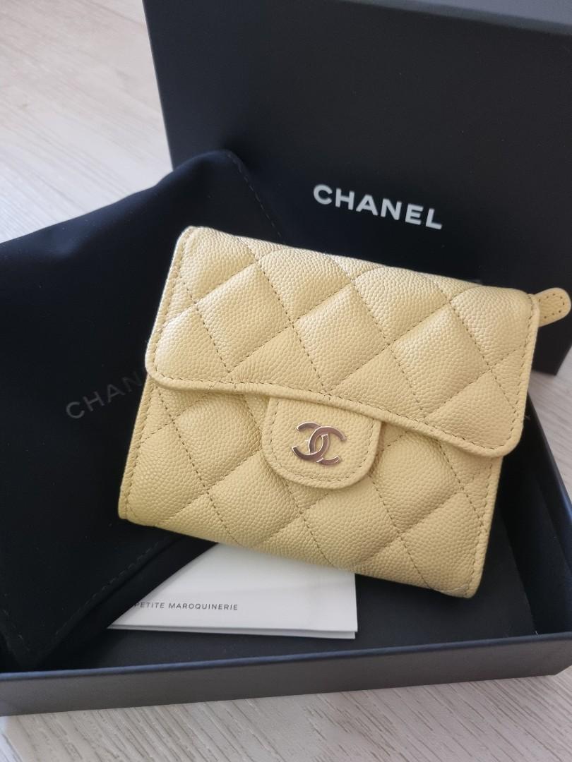 Chanel Classic Small Flap Wallet in Cavier