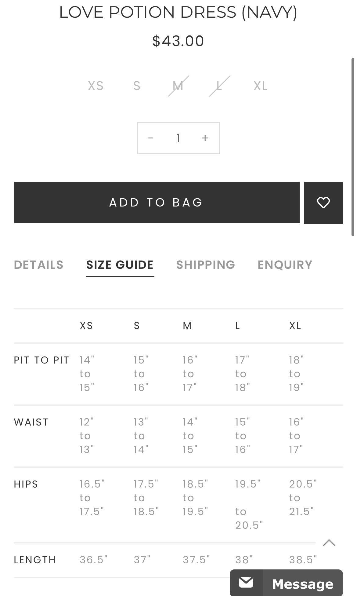 BNWT The Thread Theory Love Potion Dress (Navy), Women's Fashion