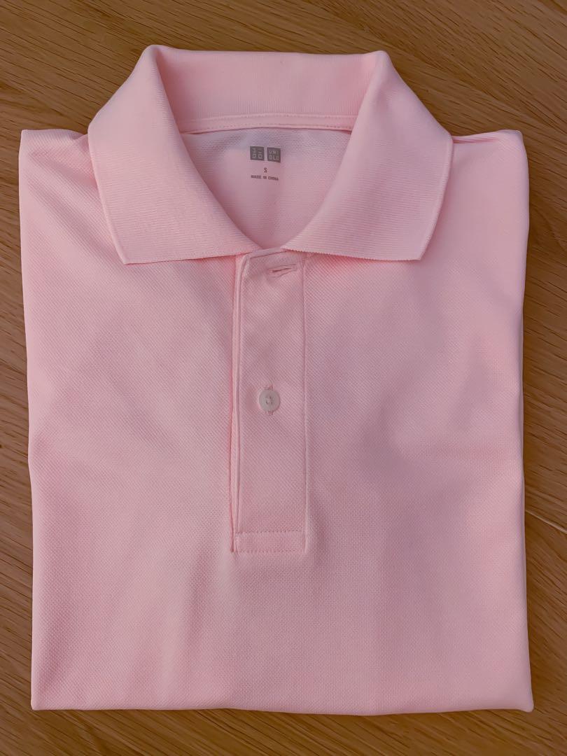Uniqlo cheap pink polo