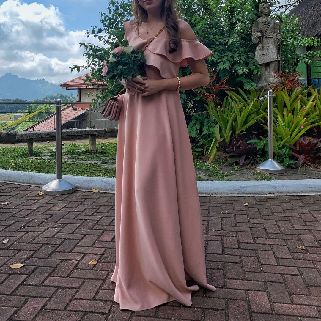 Neoprene bridesmaid dress online