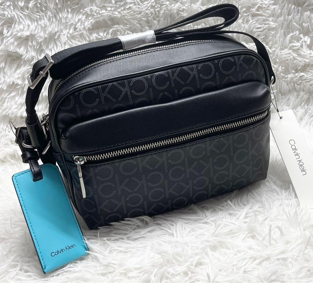 Calvin klein leather bag discount mens