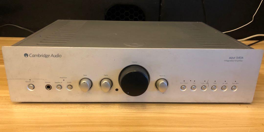Cambridge AUDIO AZUR 540A AMPLIFICATORE INTEGRATO STEREO CD/AUX/Tape/FONO/sintonizzatore 