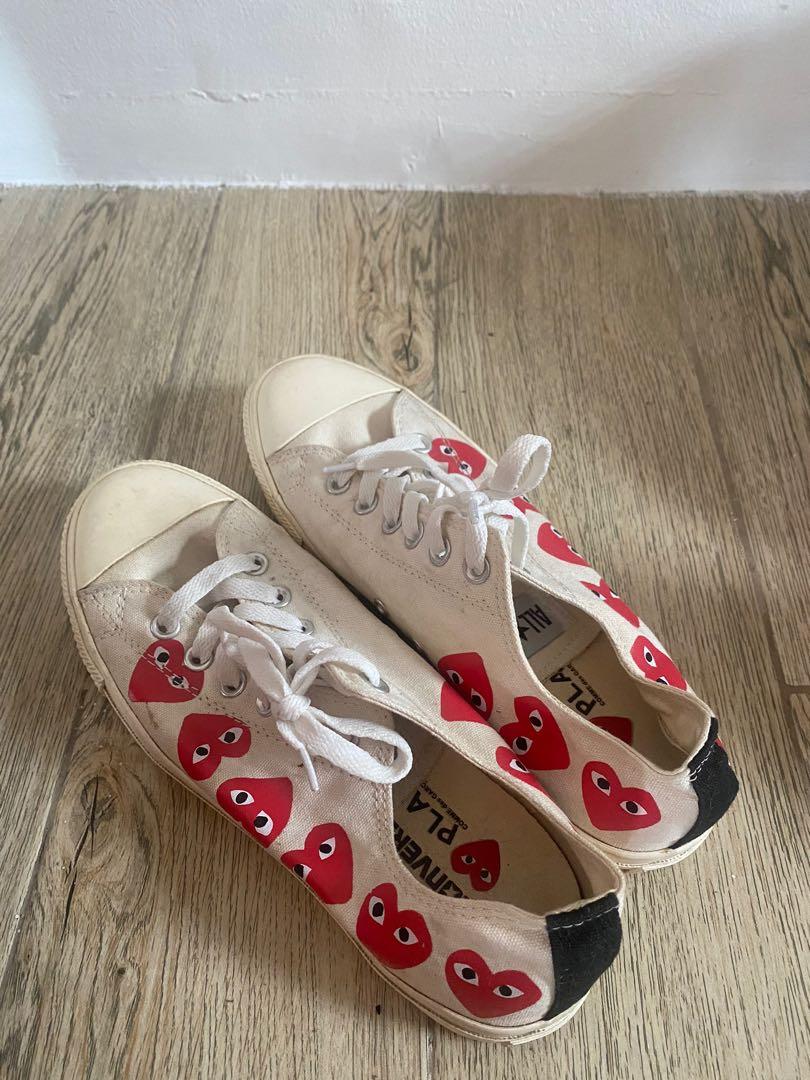 CDG X CONVERSE SNEAKERS Women s Fashion Footwear Sneakers on