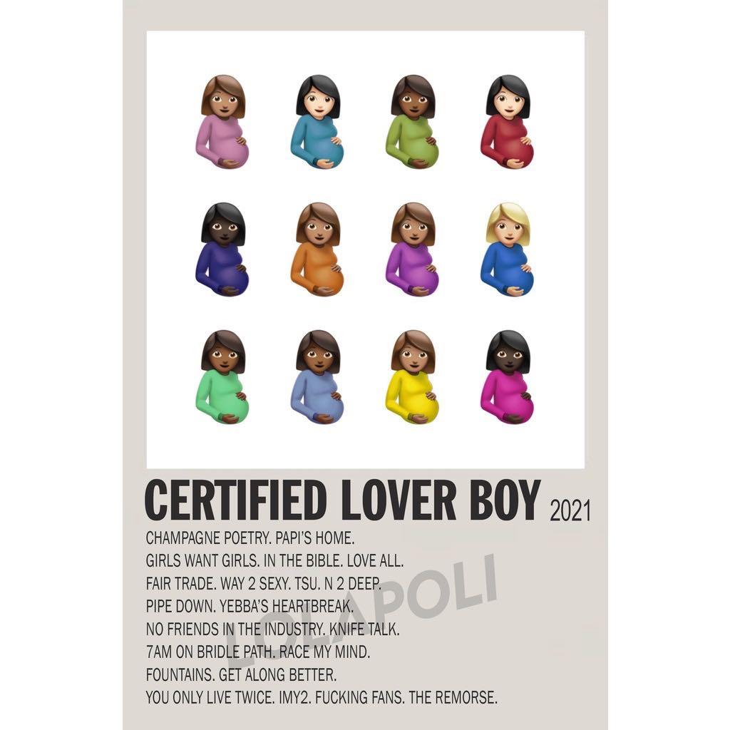 Certified Lover Boy Album Poster Hobbies Toys Memorabilia Collectibles Stamps Prints On Carousell