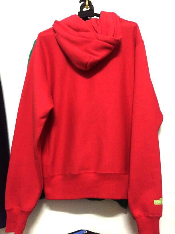 CHAMPION X SESAME STREET Hoodie LIMITED EDITION ELMO