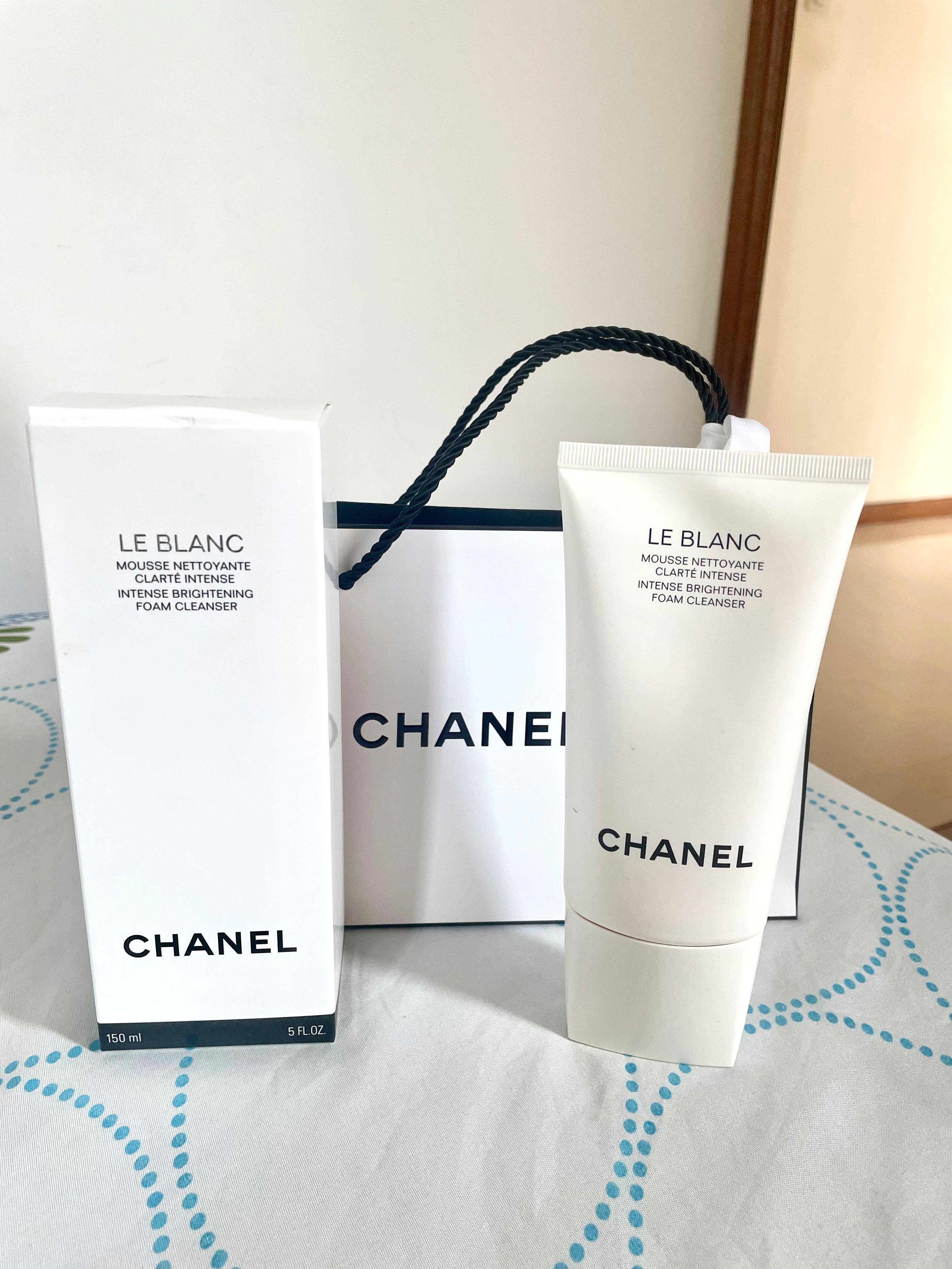 150 ml. Chanel Le Blanc Intense Brightening Foam Cleanser + Tracking