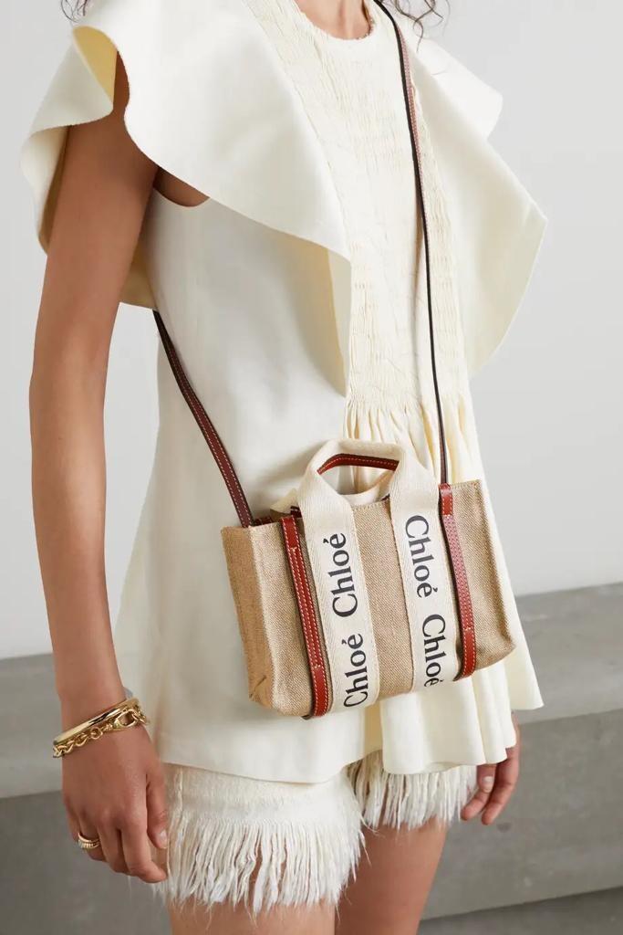 Chloe woody tote mini clearance