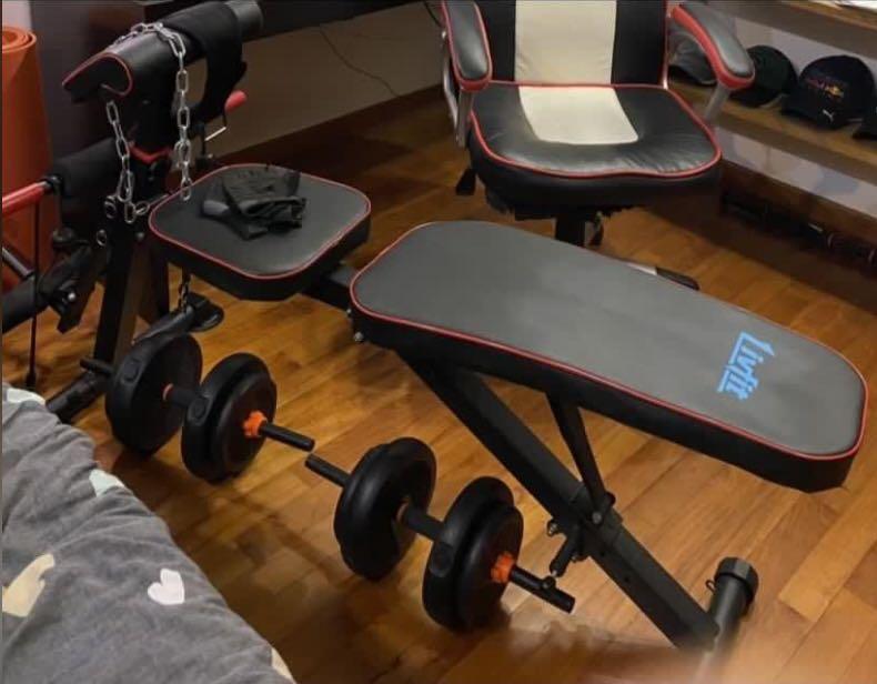 Complete gym outlet set