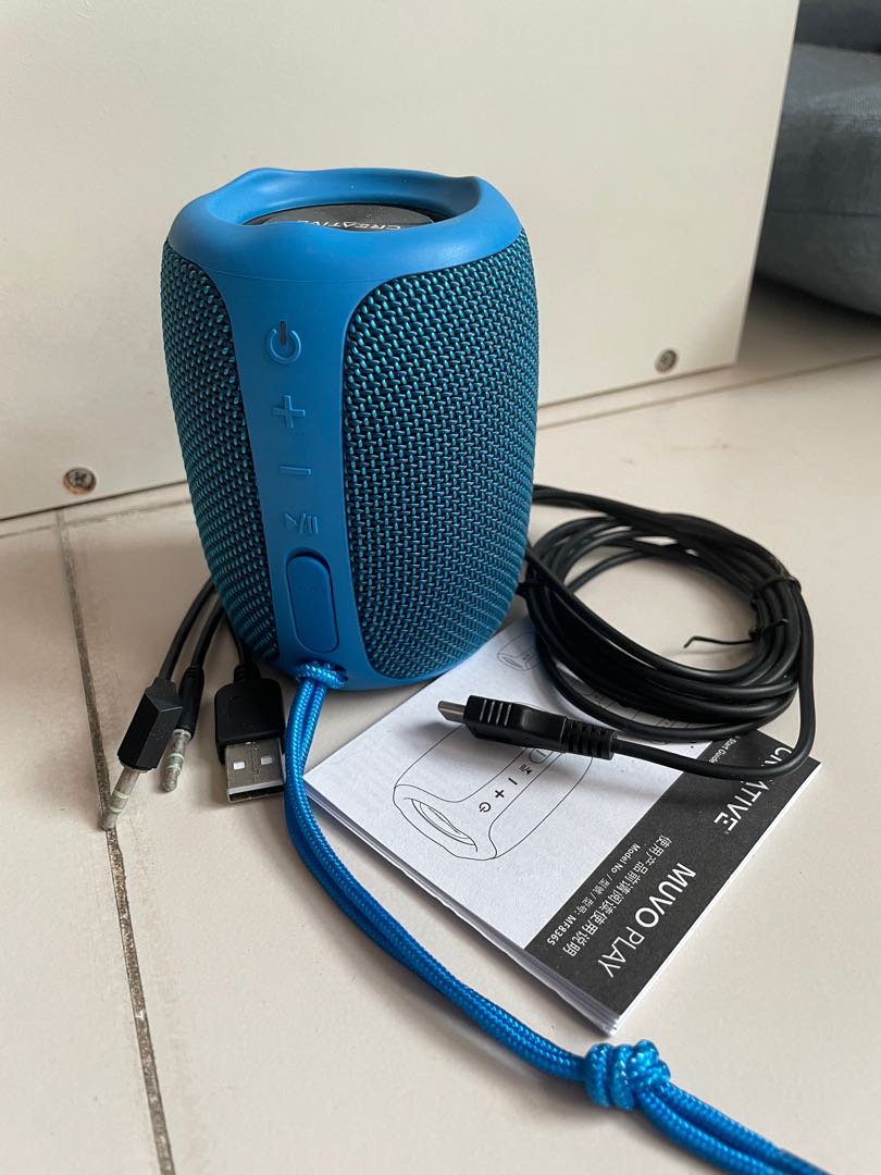 Creative Muvo Play Speaker - Blue 