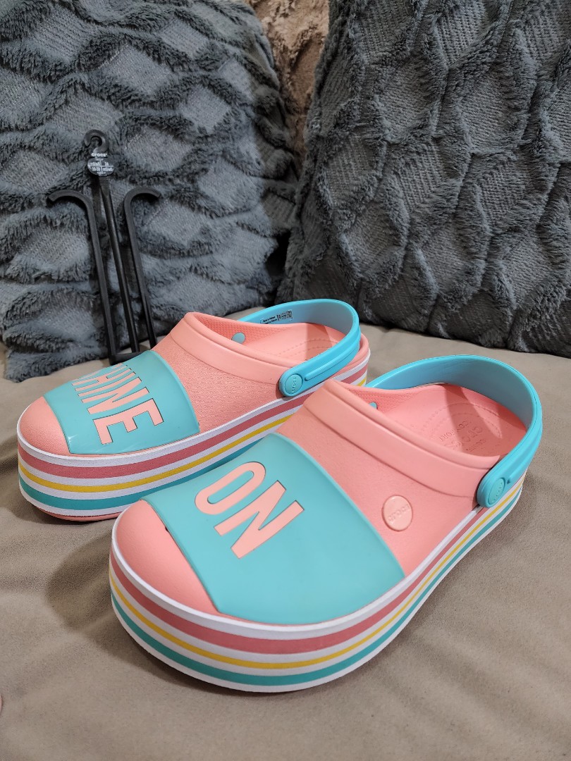 Crocs platform shine on clearance