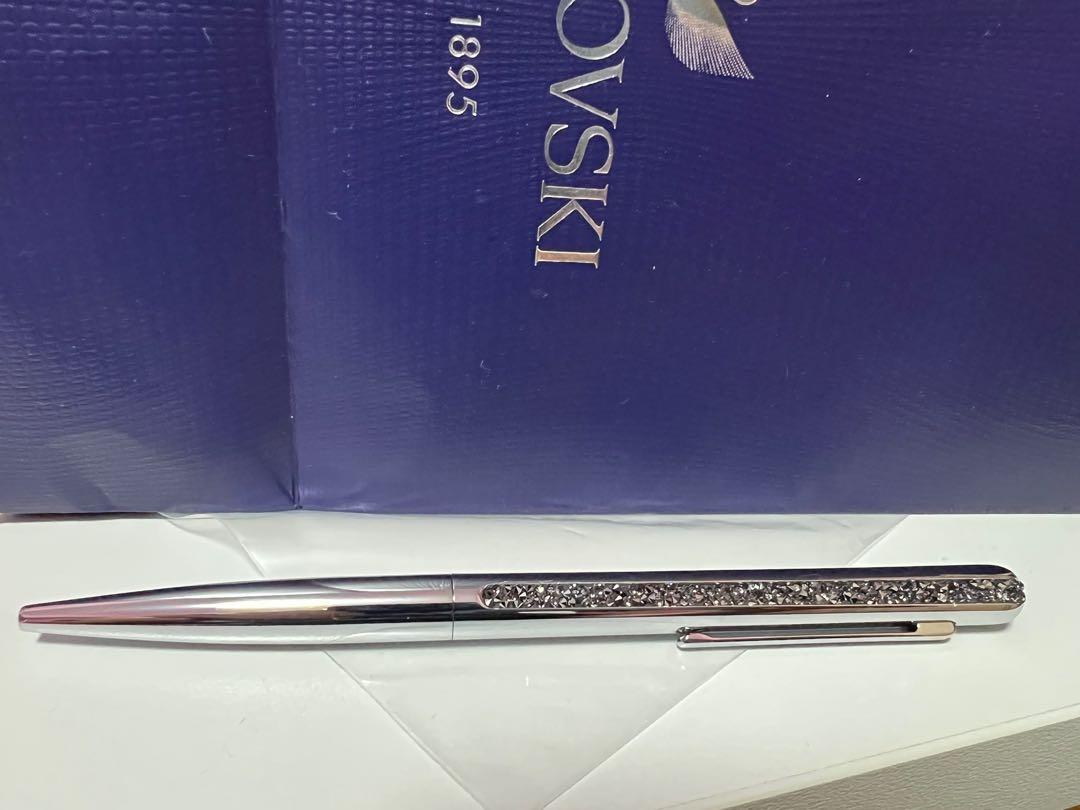 Swarovski Crystal Shimmer Silver Ballpoint Pen