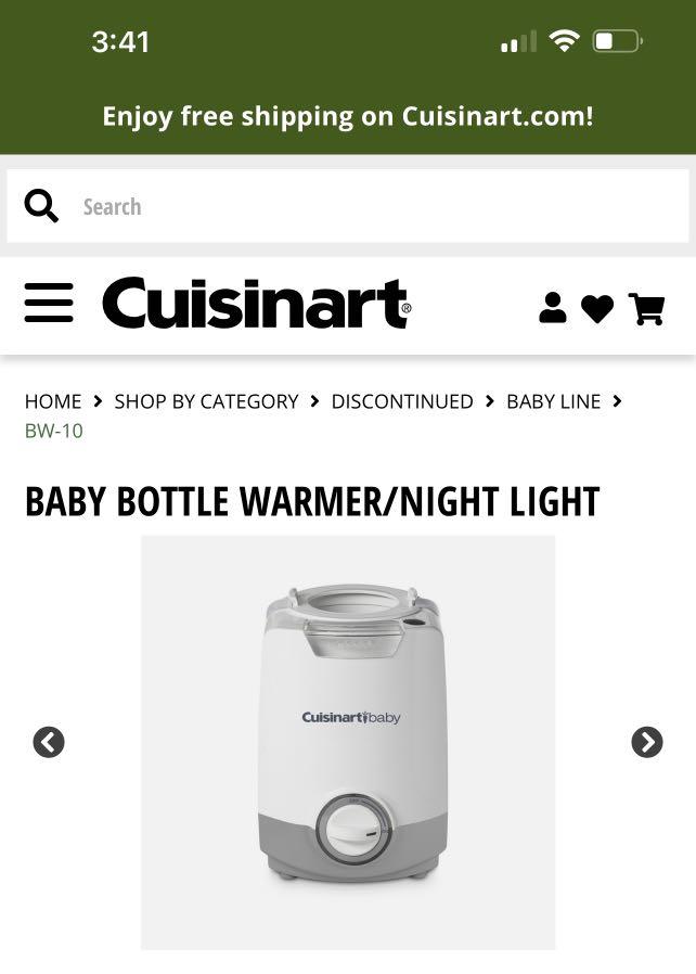 Cuisinart baby store sterilizer instructions