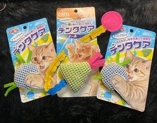 Cute Cat & Dog Toy Catnip 3pcs Japan