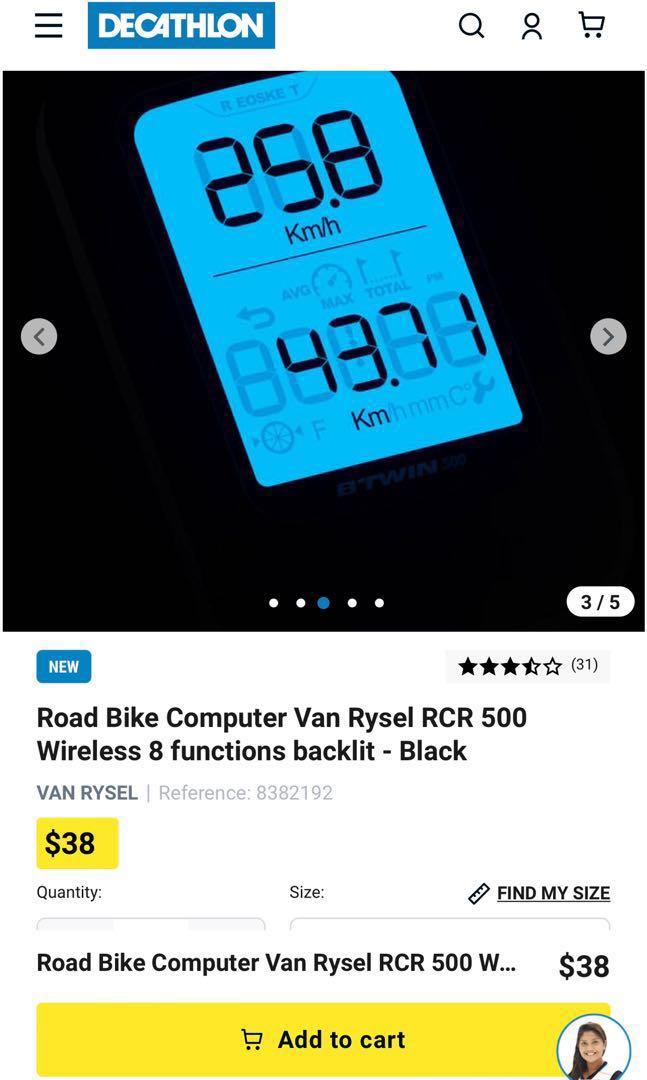 Speedometer decathlon outlet