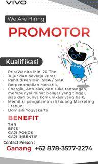 Dibutuhkan PROMOTOR/SPG