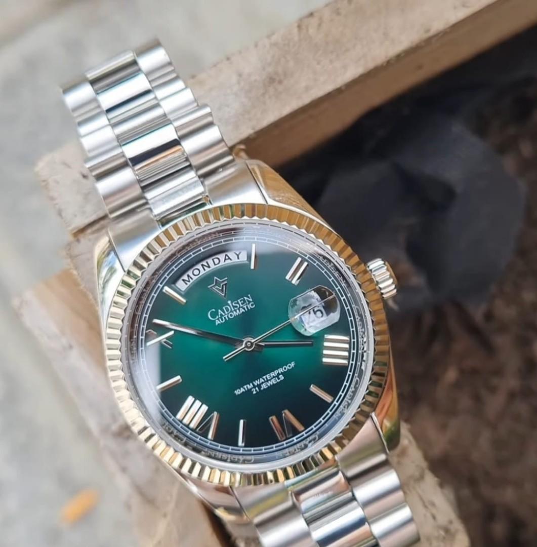 cadisen day date green