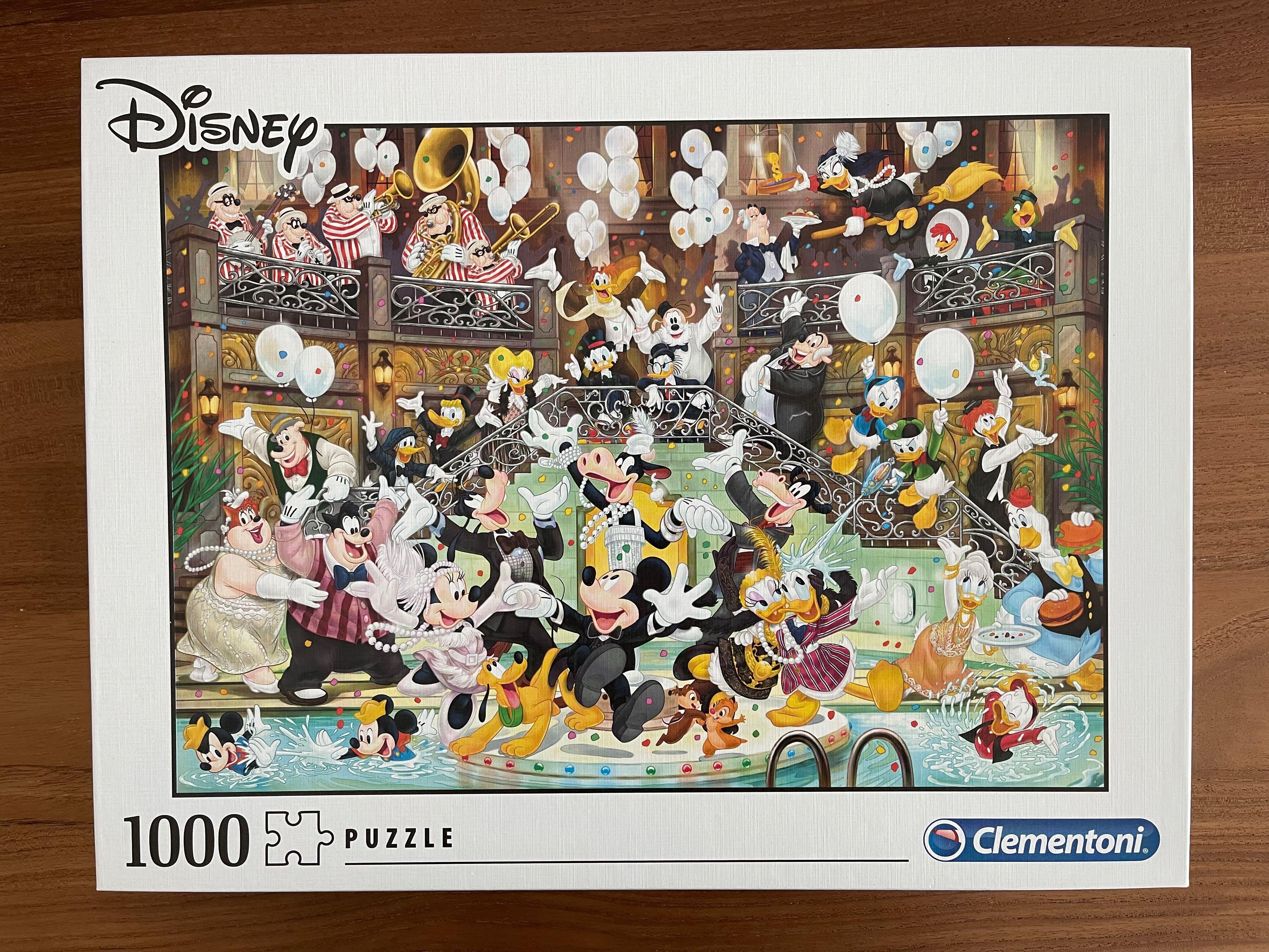 Clementoni - Puzzle adulte, 1000 pièces - Disney Gala