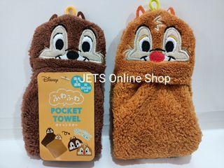 Disney License Chip and Dale Pocket Towel