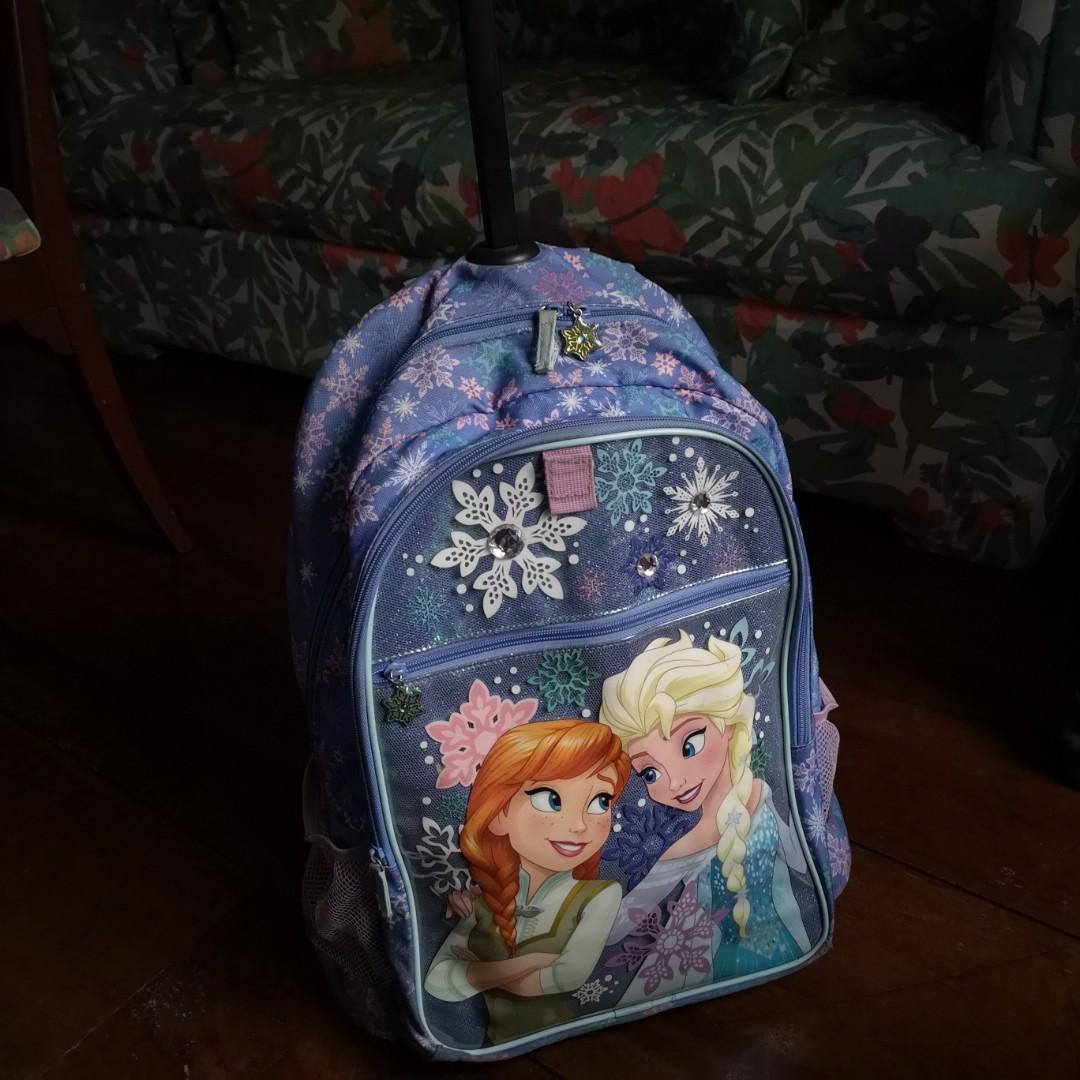 Frozen sale rolling backpack