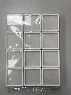 Display Box Plastic with Sponge Gemstone 5x5cm