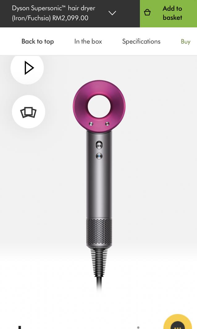 Dyson hair dryer harvey norman sale