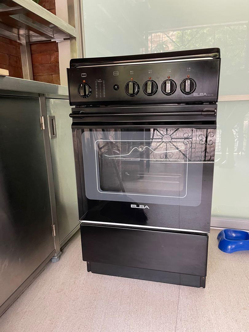 Elba Oven with Cooktop E55 BK 400, TV & Home Appliances, Kitchen