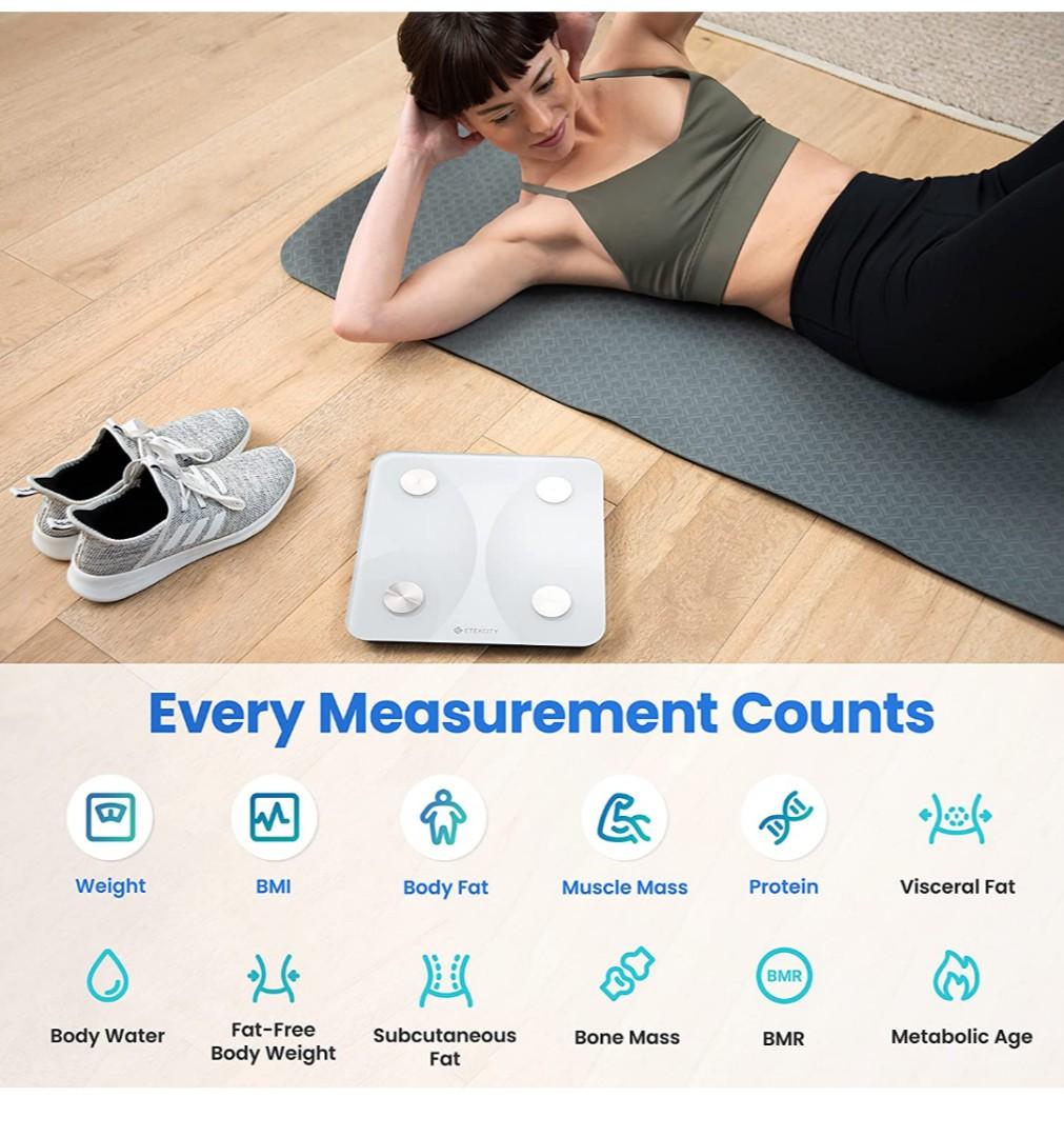 Etekcity Scale for Body Weight, Smart Digital Bathroom Weighing Scales
