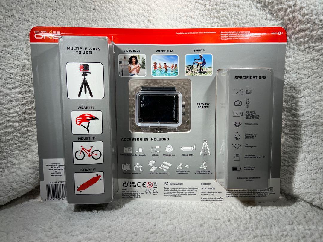 explore one hd camera frozen