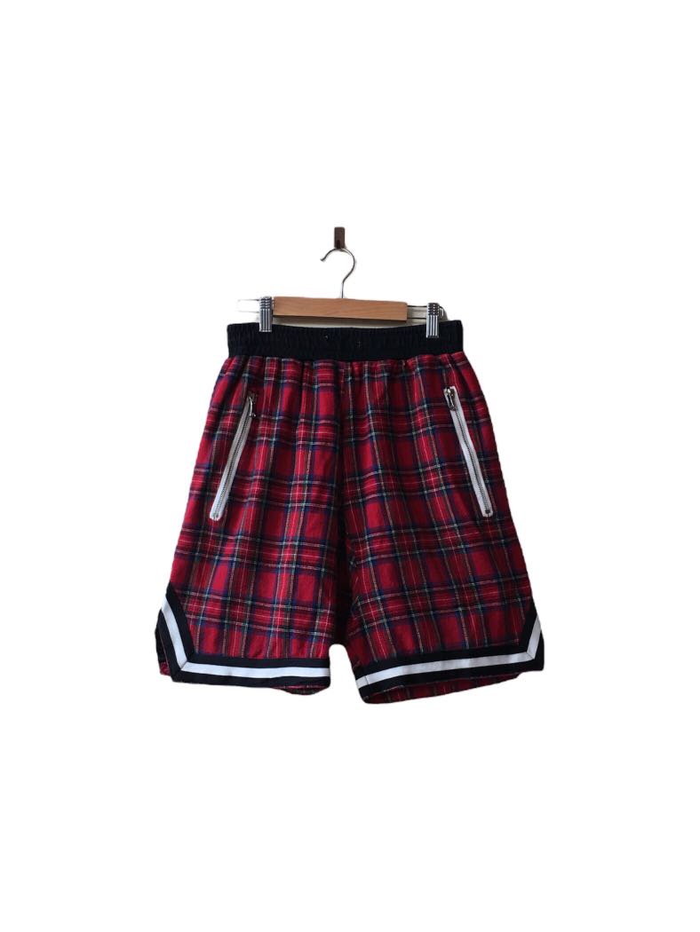 Fear of god outlet plaid shorts