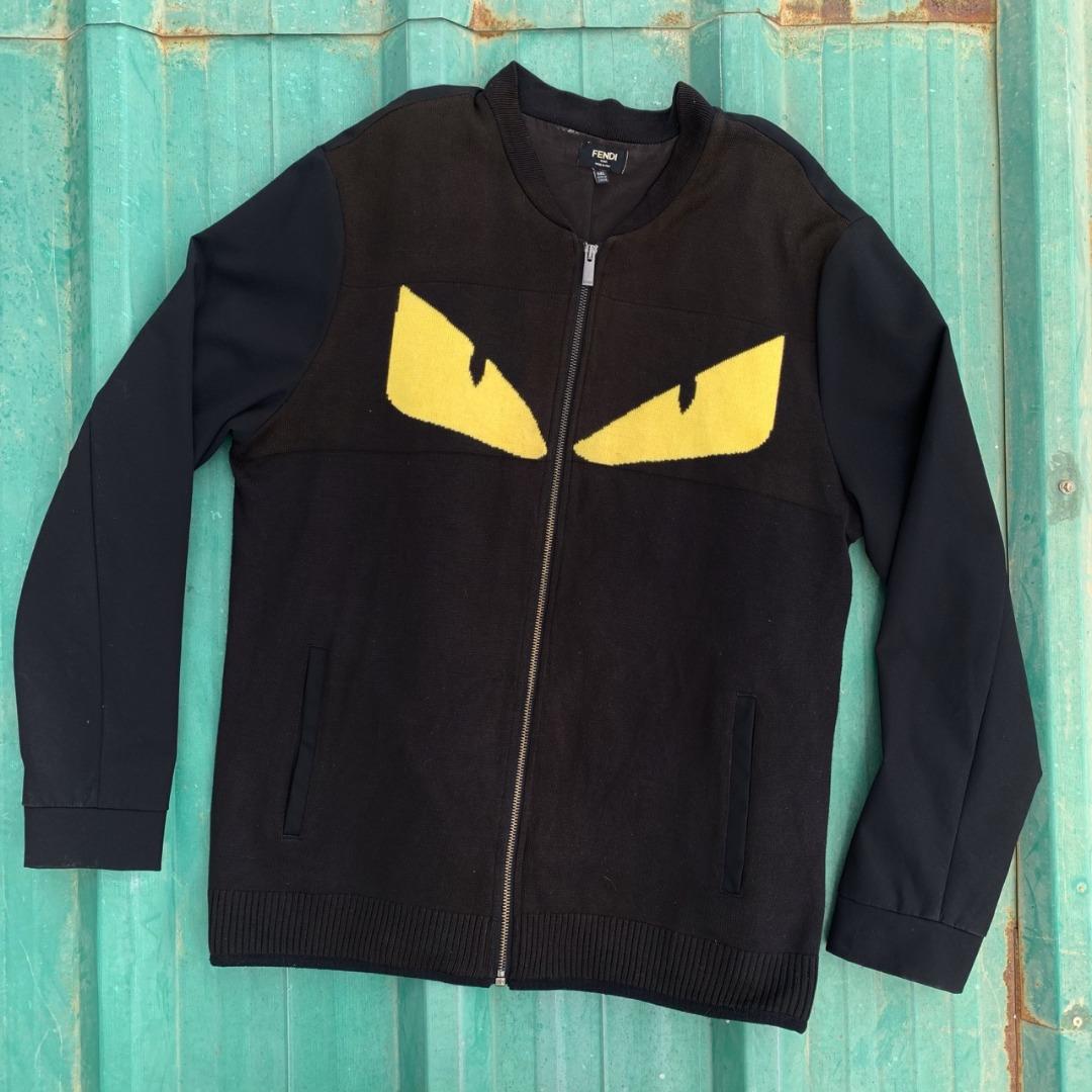 FENDI MONSTER EYES BOMBER JACKET