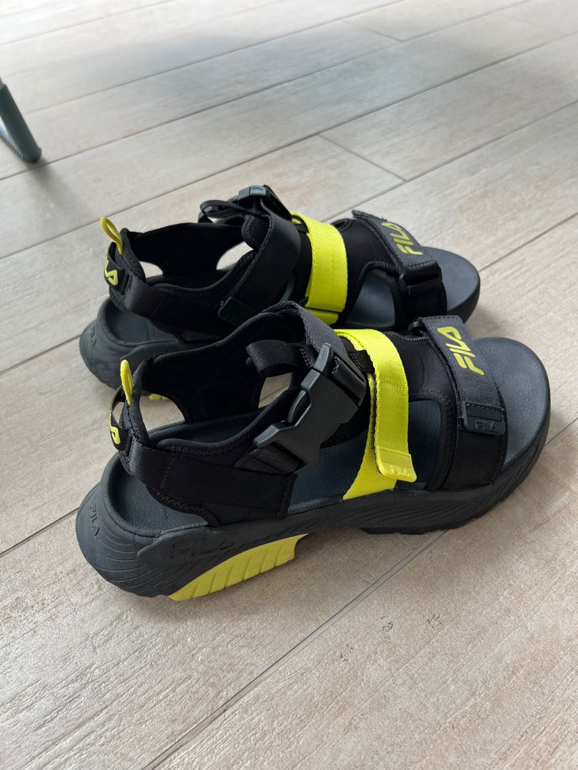 Fila sandals mens yellow store