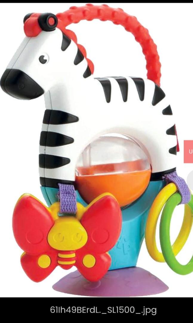 Fisher price zebra rattle discount