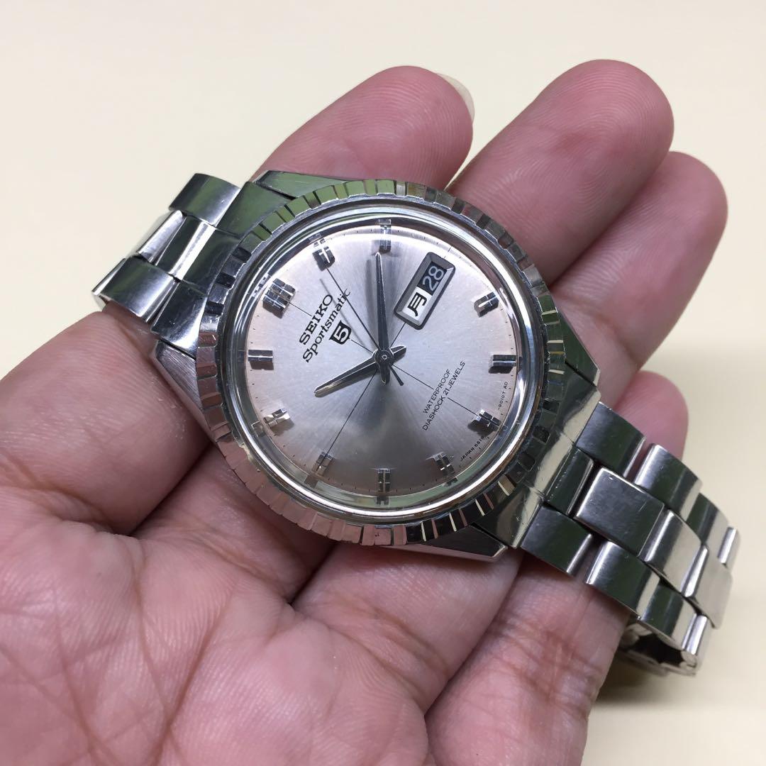 For Sale! 1966 Rare JDM Seiko 5 Sportsmatic 6619-9000 ( Dolphin 🐬  Caseback), Men's Fashion, Watches & Accessories, Watches on Carousell