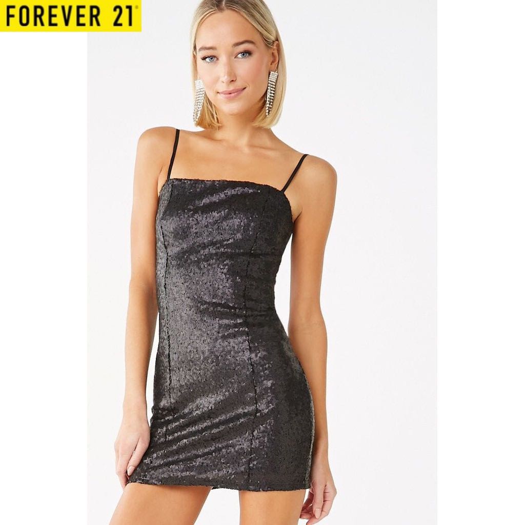 Forever 21 discount black sparkly dress