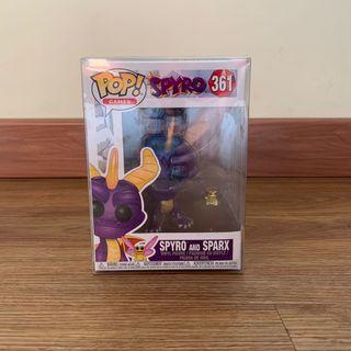 Funko Pop Spyro and Spark