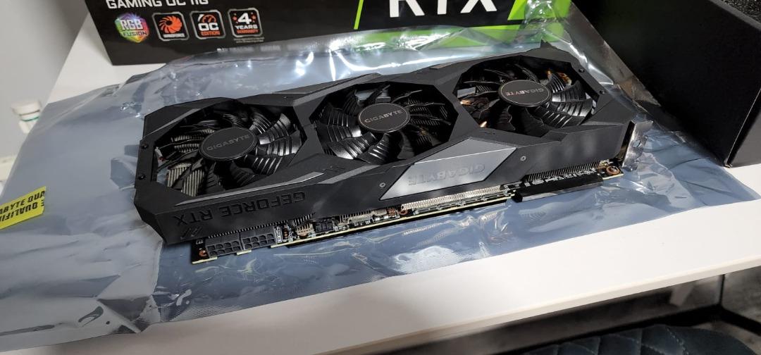 Gigabyte Gaming OC 11G Rtx 2080 TI with full box