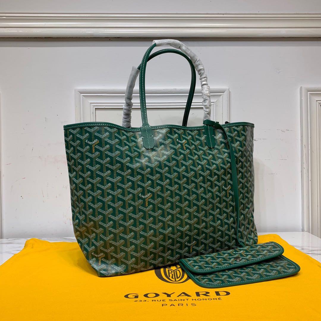 GY St Louis Tote Bag in Green Goyard💚, Women's Fashion, Bags