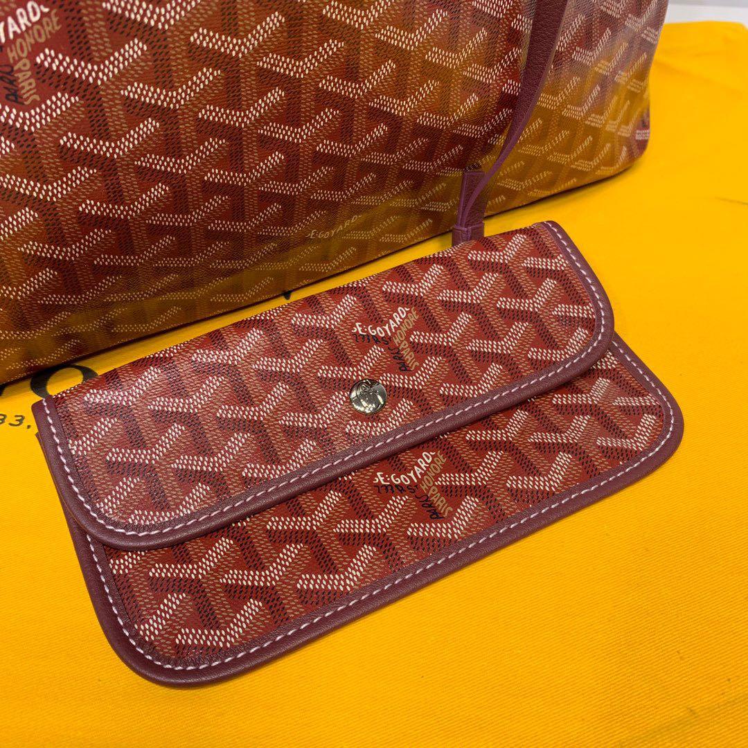 GY St Louis Tote Bag in Wine Red Goyard❤️, Women's Fashion, Bags & Wallets, Tote  Bags on Carousell