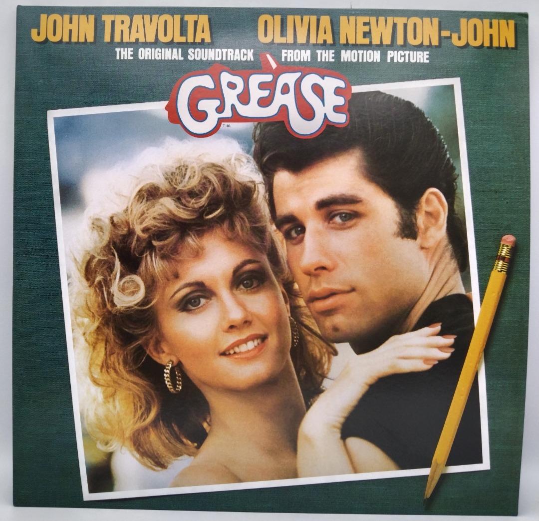 Grease Soundtrack from the Motion Picture LP Record Vinyl Record Vinyl ...