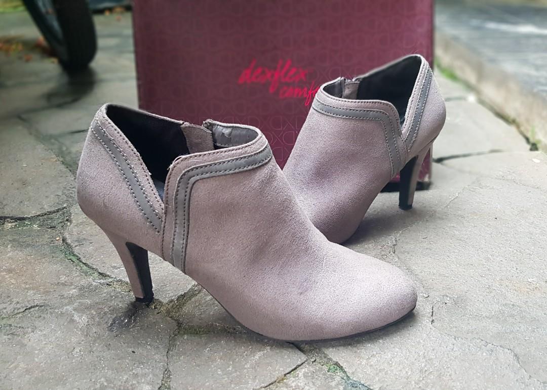 Grey sales booties payless
