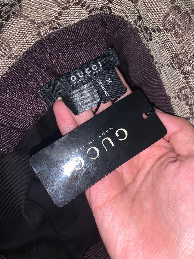 Gucci hat online tags