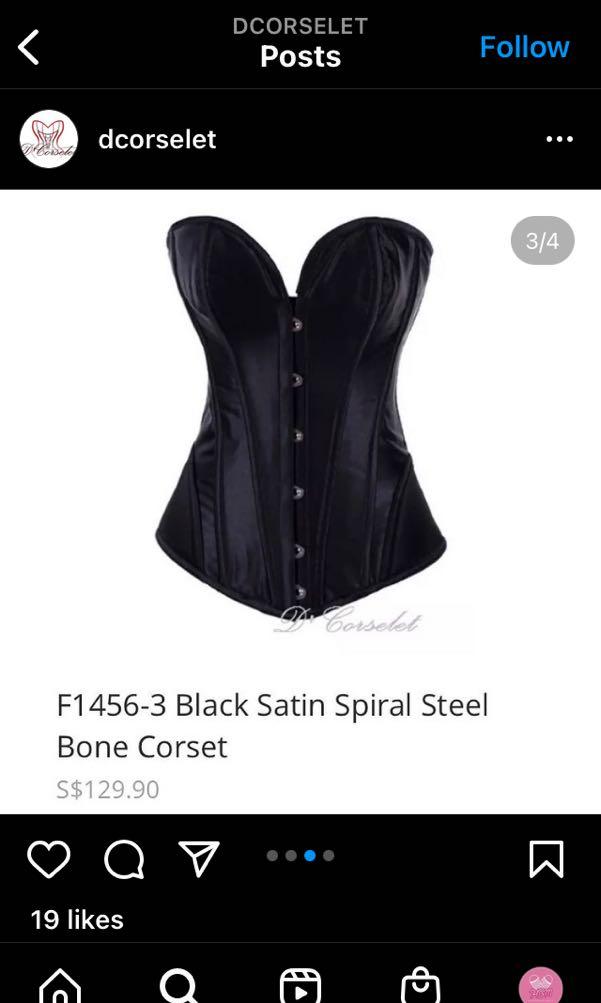 Halloween & Corset stocks for takeover, Women's Fashion, New Undergarments  & Loungewear on Carousell